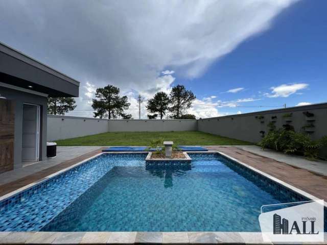 Casa em condomínio fechado com 4 quartos à venda na Rod. Transbrasiliana, Centro, Bady Bassitt, 285 m2 por R$ 2.300.000