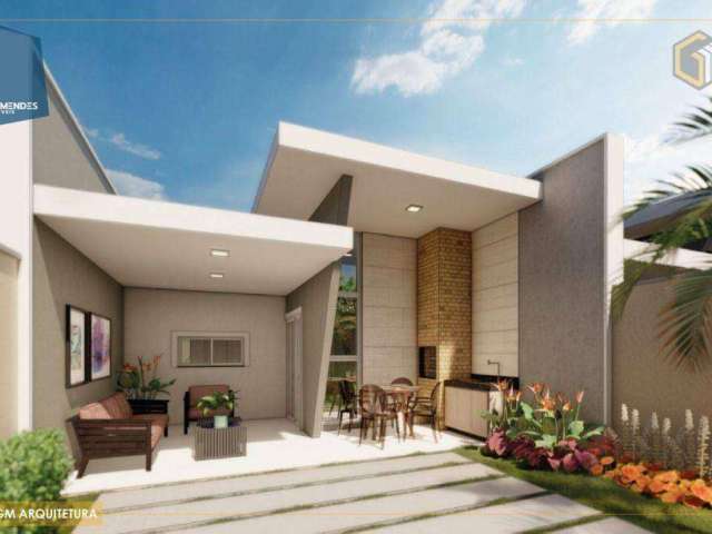 Casa à venda, 142 m² por R$ 560.000,00 - Parque Havai II - Eusébio/CE