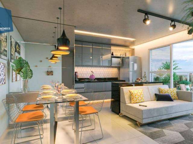 Apartamento à venda, 54 m² por R$ 588.982,51 - Aldeota - Fortaleza/CE