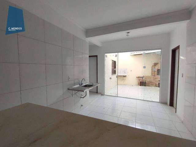 Casa com 2 dormitórios para alugar, 120 m² por R$ 1.357,50/mês - Itaperi - Fortaleza/CE