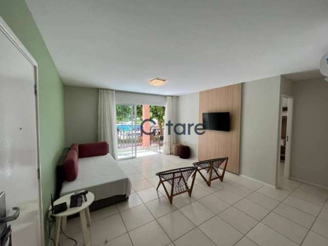 Apartamento exclusivo com área privativa de 120,72 m², em condomínio clube- Porto das Dunas