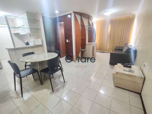 Flat com 1 dormitório à venda, 43 m² por R$ 315.000,00 - Meireles - Fortaleza/CE
