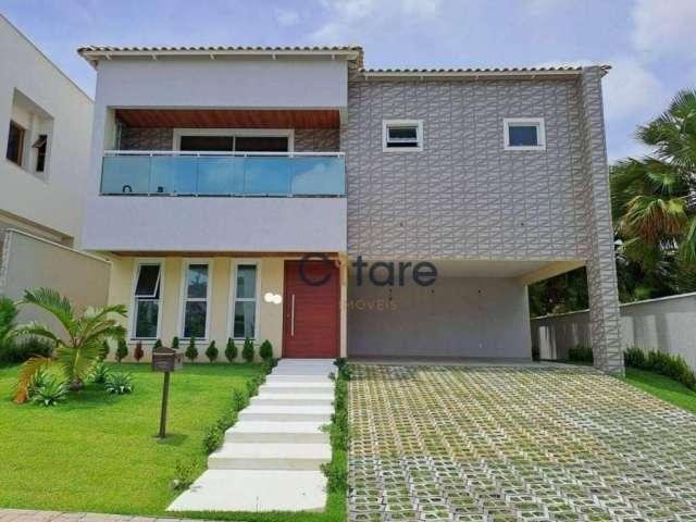 Casa com 5 dormitórios à venda por R$ 3.900.000,00 - Condomínio Alphaville Fortaleza Residencial - Eusébio/CE