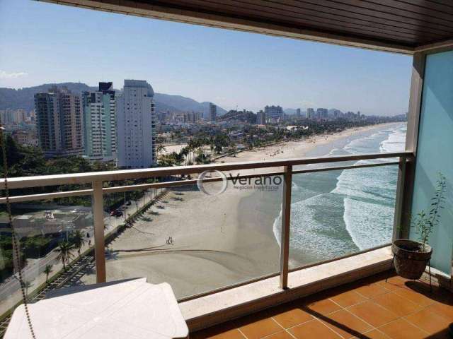 Apartamento com 3 dormitórios à venda, 160 m² por R$ 1.100.000,00 - Morro do Maluf - Guarujá/SP