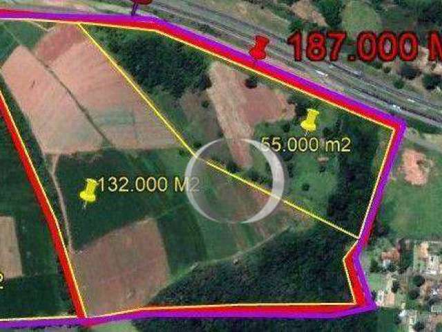 Terreno à venda, 187000 m² por R$ 33.660.000 - Sítio da Moenda - Itatiba/SP