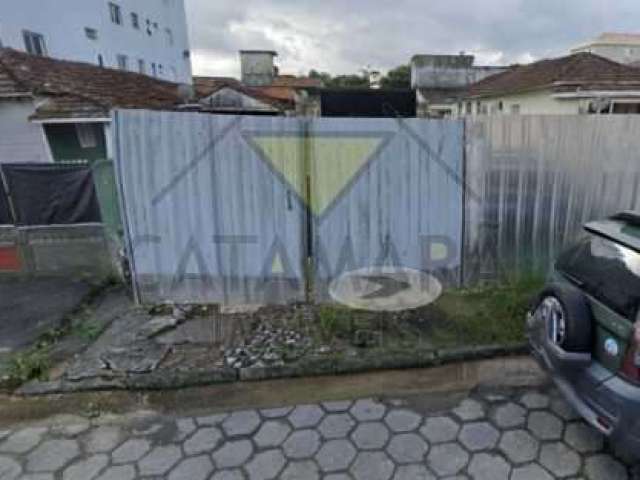 Terreno à venda na Rua Morvan Dias de Figueiredo, Vila Voturua, São Vicente por R$ 680.000