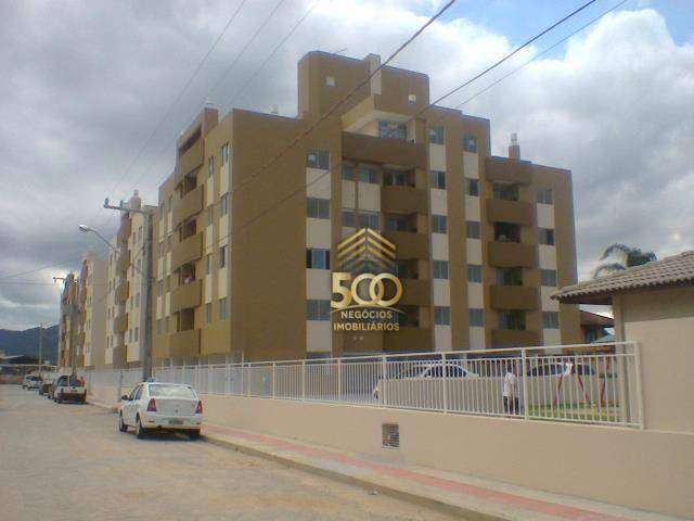 Apartamento com 2 dormitórios à venda, 85 m² por R$ 266.000,00 - Ponte do Imaruim - Palhoça/SC