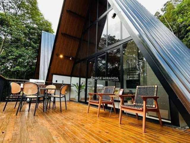 Chalé Eco Villa Fratelli com 2 dormitórios à venda por R$ 1.000.000 - Buenos Aires - Guarapari/ES
