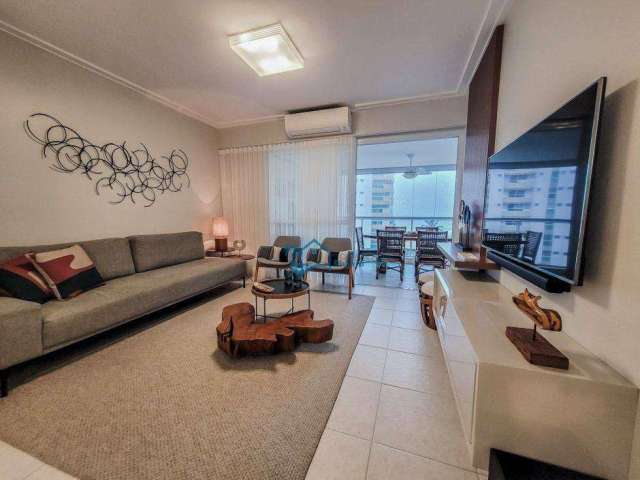 Apartamento com 3 dormitórios para alugar, 132 m² por R$ 2.700,00/dia - Riviera - Módulo 8 - Bertioga/SP