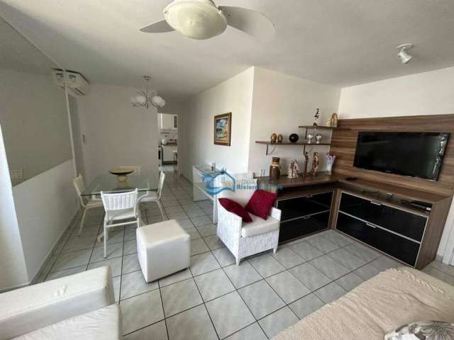 Apartamento com 1 dormitório para alugar, 78 m² por R$ 1.200,00/dia - Riviera Módulo 06 - Bertioga/SP