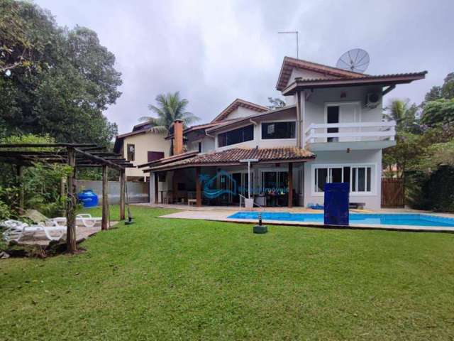 Casa com 5 dormitórios para alugar por R$ 7.000,00/dia - Guaratuba II - Bertioga/SP