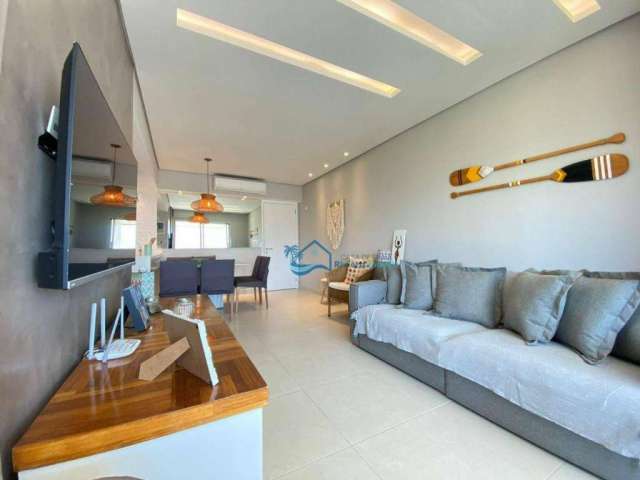 Apartamento com 2 dormitórios para alugar, 69 m² por R$ 2.000,00/dia - Jardim  São Lourenço - Bertioga/SP