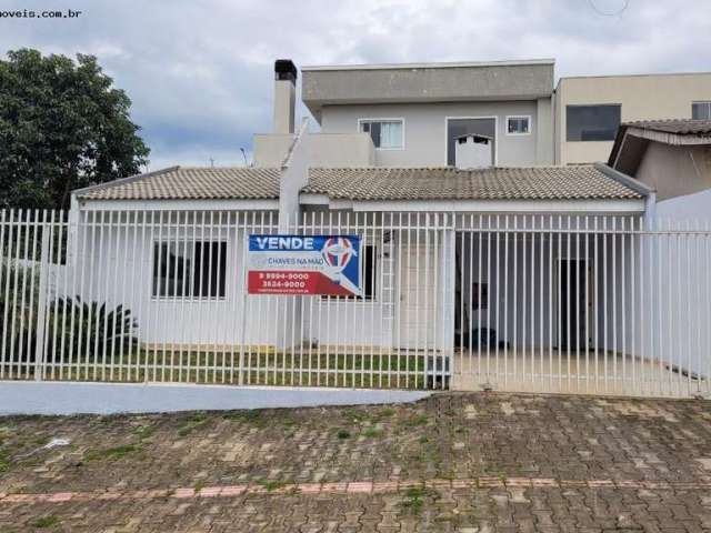 Casa para Venda em Guarapuava, Santana, 3 dormitórios, 1 banheiro, 2 vagas