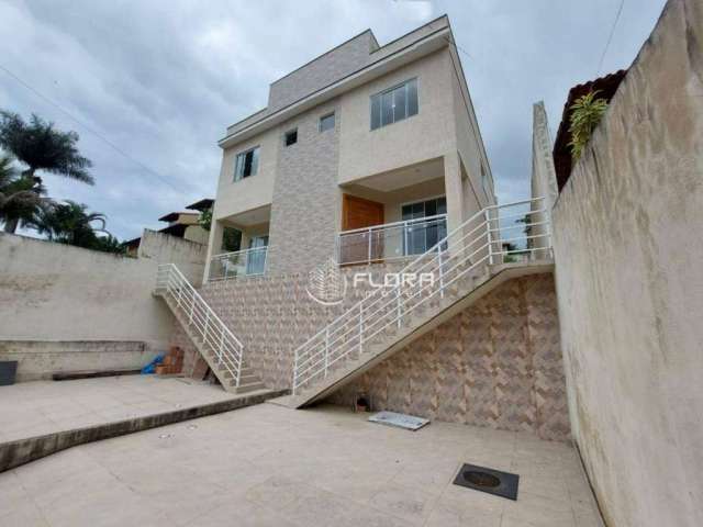 Casa Duplex com 3 dormitórios à venda, 86 m² por R$ 400.000 - Flamengo - Maricá/RJ