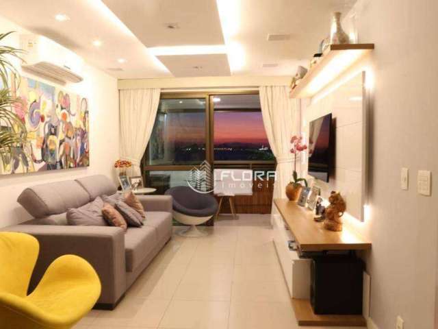 Apartamento com 3 dormitórios à venda, 124 m² por R$ 1.850.000,00 - São Francisco - Niterói/RJ