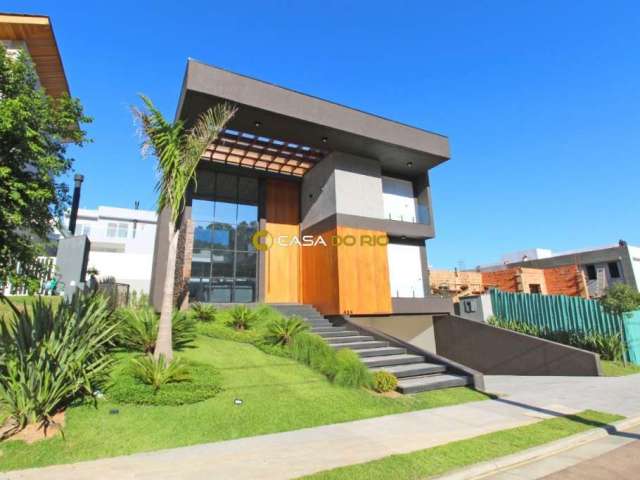Casa em condomínio fechado com 4 quartos à venda na Estrada das Três Meninas, 2001, Vila Nova, Porto Alegre por R$ 3.200.000