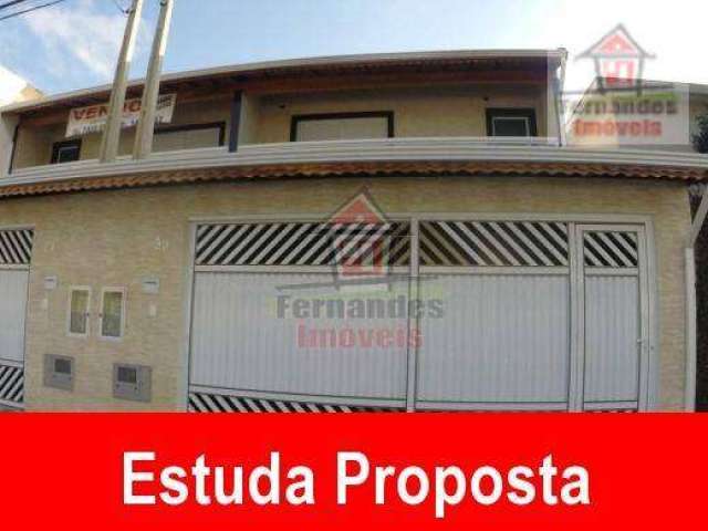 Sobrado à venda, 230 m² por R$ 750.000,00 - Boqueirão - Praia Grande/SP