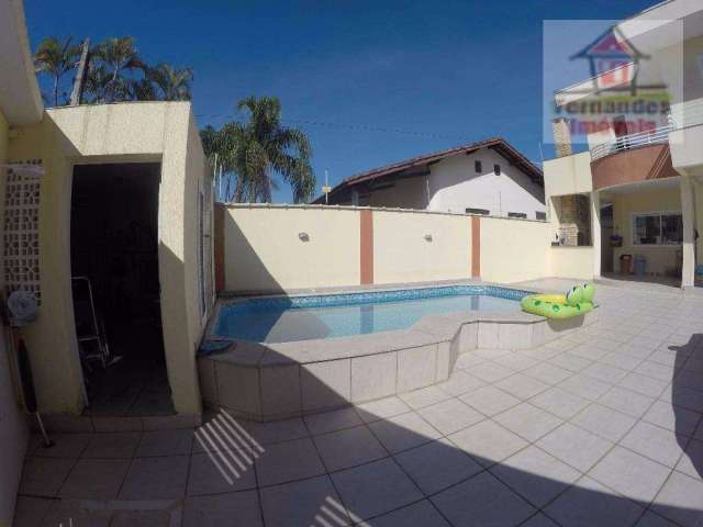 Sobrado com piscina  4 dormitórios à venda, 165 m² por R$ 1.300.000  Solemar  Praia Grande SP