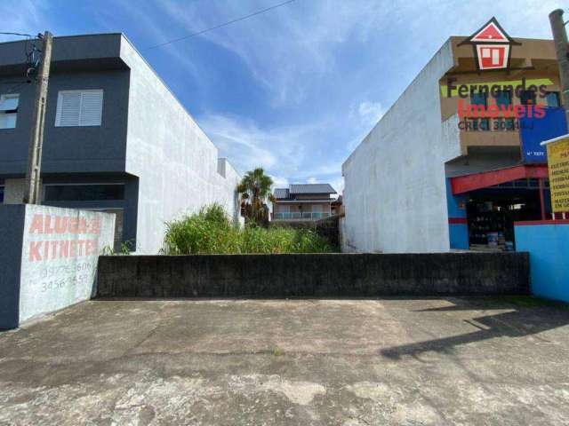 Terreno Comercial  à venda, 275 m² por R$ 370.000 - Balneario Josedy - Peruíbe/SP