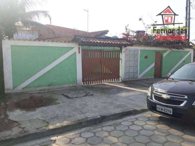 Casa isolada com edícula  3 dormitórios à venda, 219 m² por R$ 400.000 - Balneário Tropical - Itanhaém/SP