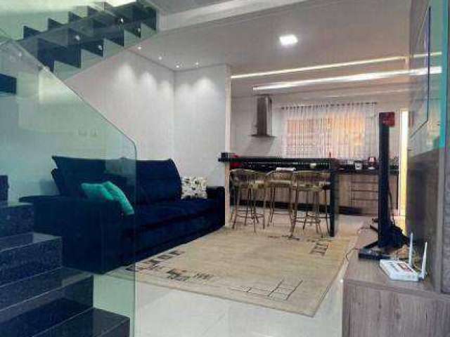 Casa à venda, 85 m² por R$ 480.000,00 - Vila Caiçara - Praia Grande/SP