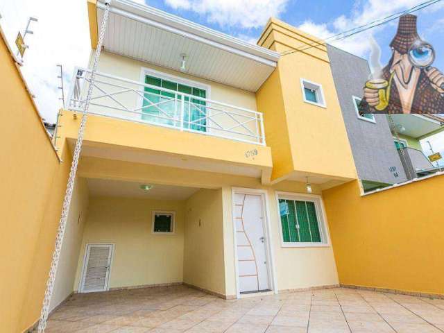 Sobrado com 3 dormitórios à venda, 103 m² por R$ 540.000,00 - Uberaba - Curitiba/PR