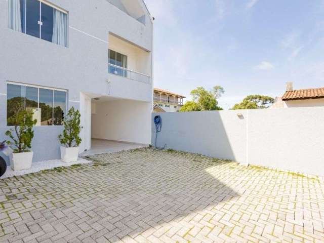 Sobrado com 3 quartos, 154 m², à venda por R$ 450.000- Rua Luiz Cavichiolo Primeiro, 98 - Abranches - Curitiba/PR