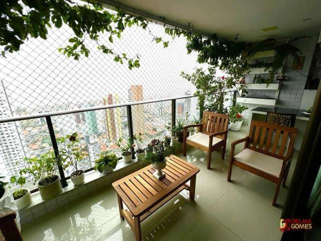 Apartamento com 3 quartos à venda na Avenida Sapé, 911, Manaíra, João Pessoa por R$ 1.380.000