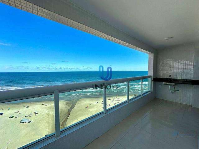 Frente Mar Apartamento 2 dormitórios à venda, 83 m² por R$ 880.000 - Maracanã - Praia Grande/SP