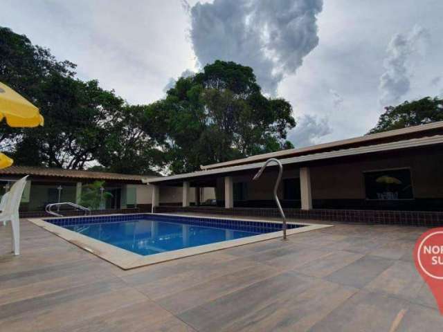 Sítio mobiliado com 5 dormitórios à venda, 4000 m² por R$ 600.000 - Campo Verde - Mário Campos/MG