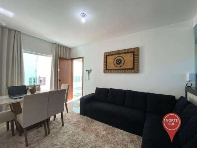Apartamento área privativa com 3 quartos à venda, 76 m² por R$ 360.000 - Residencial Masterville - Sarzedo/MG