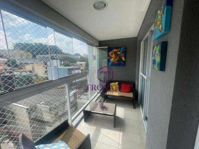 Apartamento com 2 dormitórios à venda, 67 m² por R$ 490.000,00 - Nova Gerti - São Caetano do Sul/SP