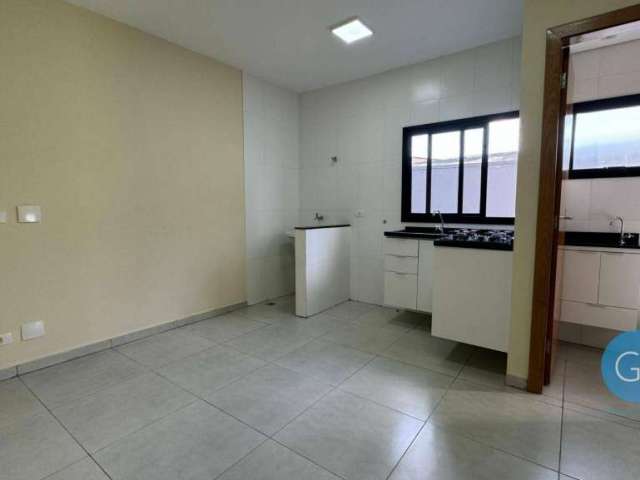 Apartamento com 1 dormitório para alugar, 29 m² Vila Regente Feijó  próximo a comércio e farta de condução