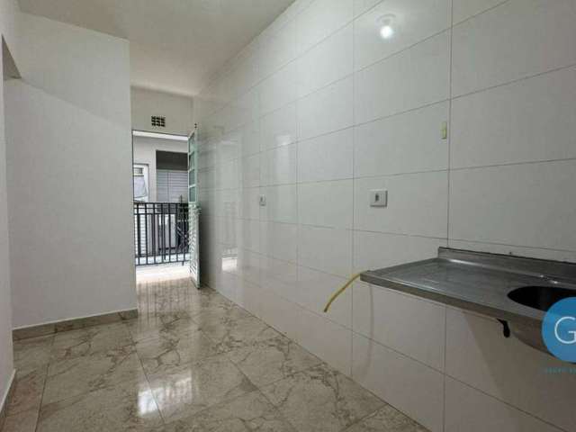 Kitnet com 1 dormitório para alugar, 25 m² por R$ 1.229,00/mês - Quarta Parada - São Paulo/SP
