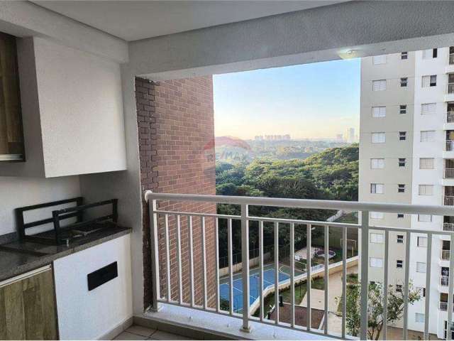 Apartamento para locação 81 mts em Vila do Golf com varanda goumert e 2 dormitórios  e sala estendida