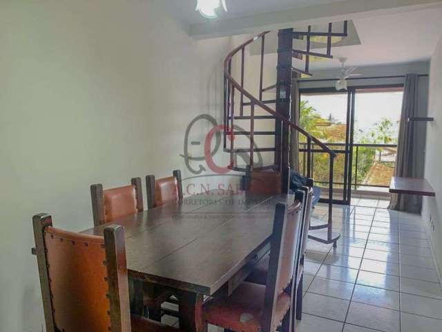 Cobertura com 3 dormitórios à venda, 172 m² por R$ 890.000,00 - Praia de Itaguá - Ubatuba/SP