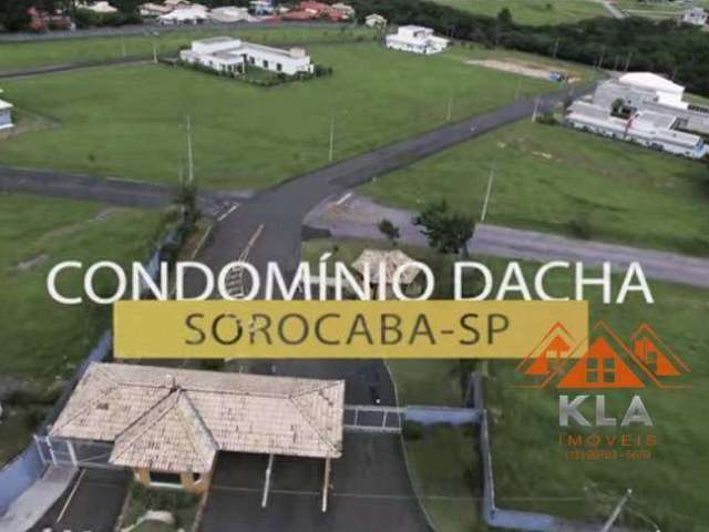 OPORTUNIDADE - Excelente Terreno de Esquina com 1000 m² no Condomínio Dacha - Sorocaba/SP.