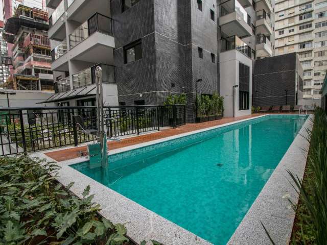 Apartamento 2 dormitórios com varanda e vaga a 500m da Oscar Freire