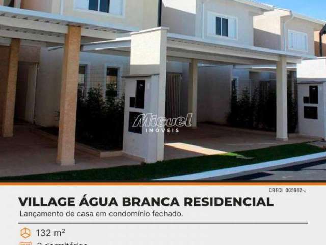 Casa em Condomínio, à venda, Village Água Branca Residencial, Água Branca - Piracicaba