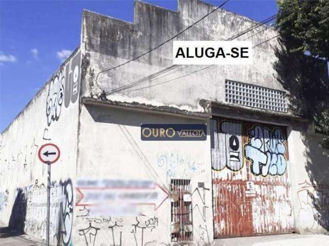 Galpão para alugar, 480 m² por R$ 14.100,00/mês - Mooca - São Paulo/SP