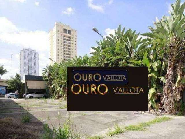 Terreno para alugar, 370 m² por R$ 13.639/mês - Tatuapé - São Paulo/SP
