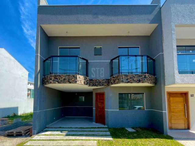 Casa em condomínio fechado com 3 quartos à venda na Rua Ângelo Tozim, 230, Campo de Santana, Curitiba por R$ 550.000