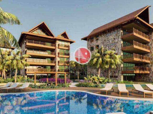 Apartamento com 4 dormitórios à venda, 252 m² por R$ 3.151.000,00 - Porto das Dunas - Aquiraz/CE