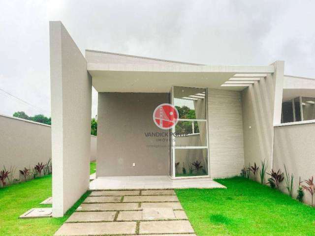 Casa com 3 dormitórios à venda, 116 m² por R$ 580.000,00 - Timbu - Eusébio/CE