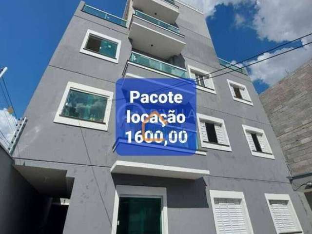 Apartamento com 2 dormitórios, 38 m² - venda por R$ 230.000 ou aluguel por R$ 1.600/mês - Vila Dalila - São Paulo/SP