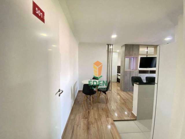 Apartamento para alugar em Jardim América de 58.00m² com 1 Quarto, 1 Suite e 1 Garagem