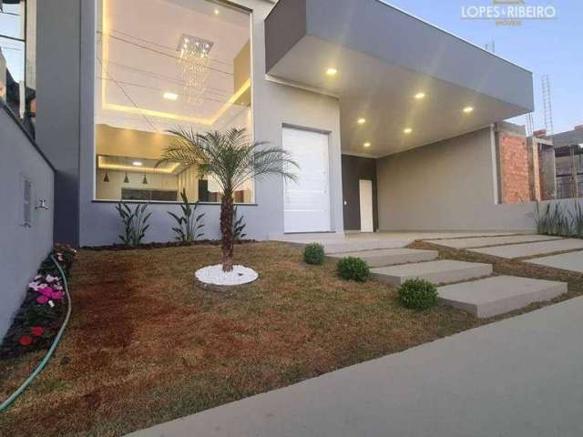 Casa de Condomínio para venda em Reserva Central Parque de 170.00m² com 3 Quartos, 3 Suites e 4 Garagens