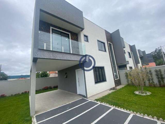 Sobrado com 3 dormitórios à venda, 127 m² por R$ 819.000,00 - Cidade Jardim - São José dos Pinhais/PR