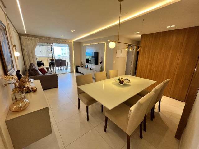 Vendo apartamento com vista mar, 154 m², 4 quartos, 3 suítes, lazer completo, R$ 1.600.000,00.