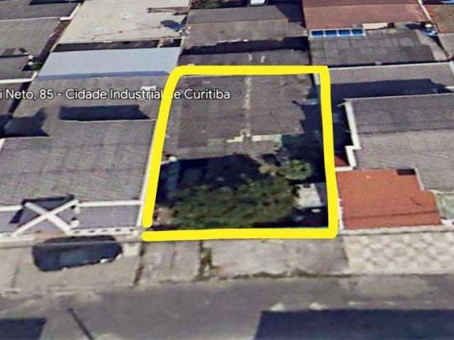 Terreno à venda, 205 m² por R$ 195.000,00 - Cidade Industrial - Curitiba/PR